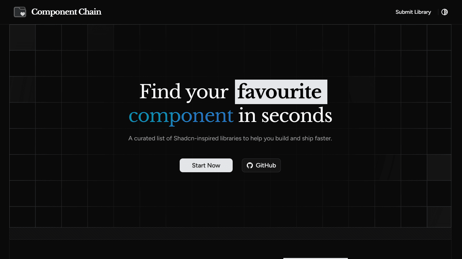 Component Chain preview
