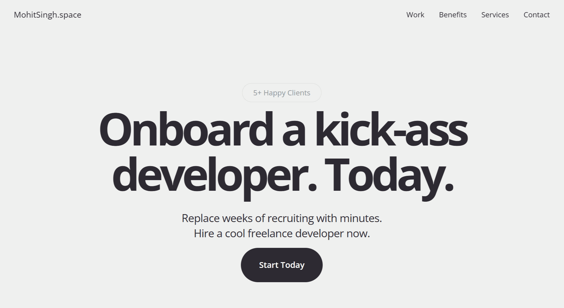 Freelance Portfolio preview